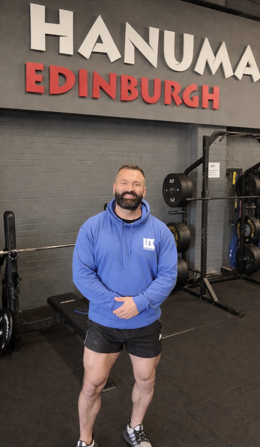 Callan Headrick at Hanuman Muay Thai, Edinburgh