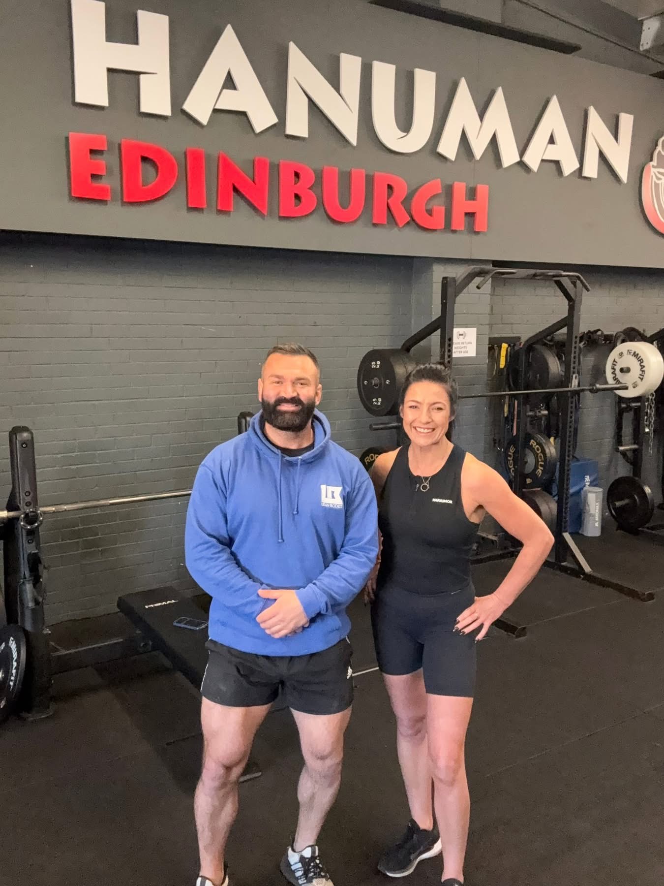 Strength and conditioning coach Callan Headrick at Hanuman Muay Thai Edinburgh